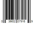 Barcode Image for UPC code 036632079169