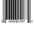 Barcode Image for UPC code 036666240672