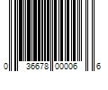 Barcode Image for UPC code 036678000066