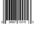 Barcode Image for UPC code 036687100153