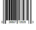 Barcode Image for UPC code 036687135353