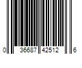 Barcode Image for UPC code 036687425126