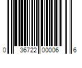 Barcode Image for UPC code 036722000066