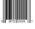 Barcode Image for UPC code 036722000097