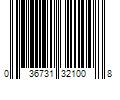 Barcode Image for UPC code 036731321008