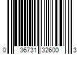 Barcode Image for UPC code 036731326003