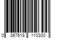 Barcode Image for UPC code 0367618110300