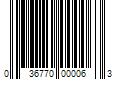 Barcode Image for UPC code 036770000063