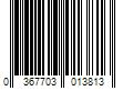 Barcode Image for UPC code 0367703013813