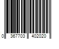 Barcode Image for UPC code 0367703402020