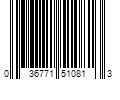 Barcode Image for UPC code 036771510813