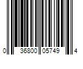 Barcode Image for UPC code 036800057494