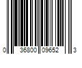 Barcode Image for UPC code 036800096523