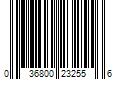 Barcode Image for UPC code 036800232556