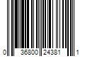 Barcode Image for UPC code 036800243811