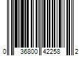 Barcode Image for UPC code 036800422582