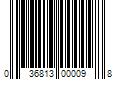 Barcode Image for UPC code 036813000098