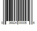 Barcode Image for UPC code 036824000056