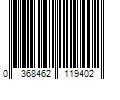 Barcode Image for UPC code 0368462119402