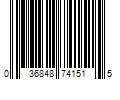 Barcode Image for UPC code 036848741515