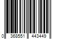 Barcode Image for UPC code 03685514434403