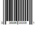 Barcode Image for UPC code 036896000091