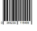 Barcode Image for UPC code 0369238115499