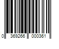 Barcode Image for UPC code 0369266000361