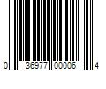 Barcode Image for UPC code 036977000064