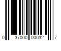 Barcode Image for UPC code 037000000327