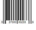 Barcode Image for UPC code 037000002338