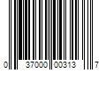 Barcode Image for UPC code 037000003137