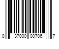 Barcode Image for UPC code 037000007067