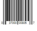 Barcode Image for UPC code 037000008057