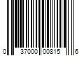 Barcode Image for UPC code 037000008156