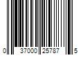 Barcode Image for UPC code 037000257875