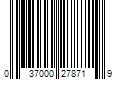 Barcode Image for UPC code 037000278719