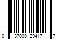 Barcode Image for UPC code 037000294177