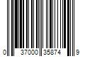 Barcode Image for UPC code 037000358749