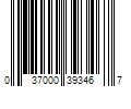 Barcode Image for UPC code 037000393467