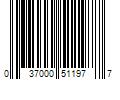 Barcode Image for UPC code 037000511977