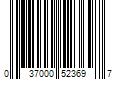 Barcode Image for UPC code 037000523697