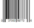 Barcode Image for UPC code 037000587736