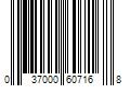 Barcode Image for UPC code 037000607168