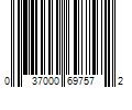 Barcode Image for UPC code 037000697572