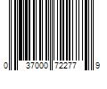 Barcode Image for UPC code 037000722779