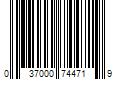 Barcode Image for UPC code 037000744719