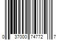 Barcode Image for UPC code 037000747727