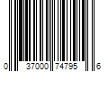 Barcode Image for UPC code 037000747956