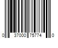 Barcode Image for UPC code 037000757740